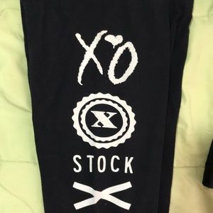 Official XO The Weeknd leggings